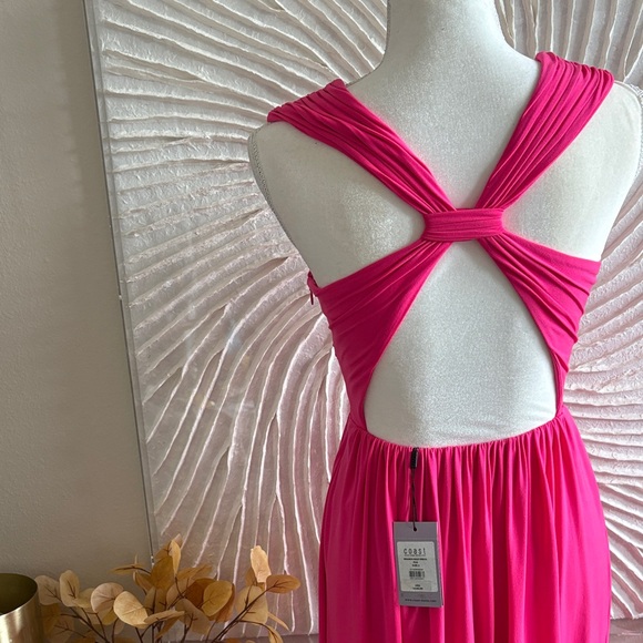 Coast London Pink Formal Maxi Dress - Picture 7 of 16